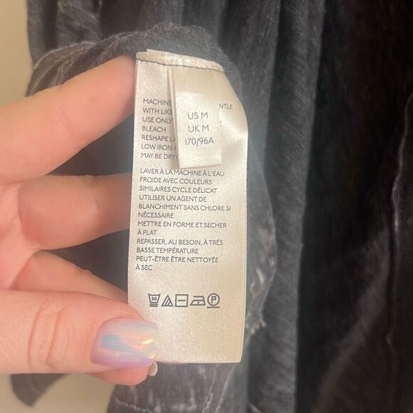 ✨Free People We The Free Gray Sandy Tank Sz Medium Top✨ - Picture 9 of 10